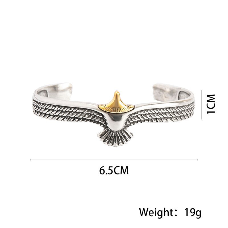 Viking Eagle Cuff Bracelet