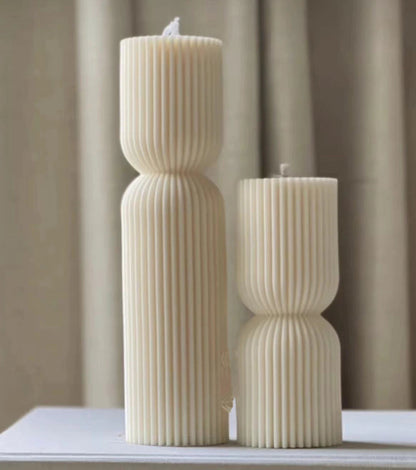 Cylindrical Aesthetic Candle Molds