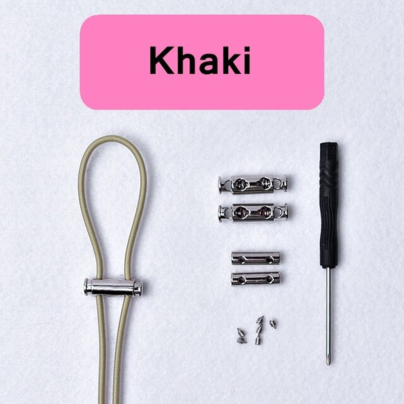 Elastic Buckle Shoelaces