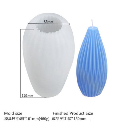 Cylindrical Aesthetic Candle Molds