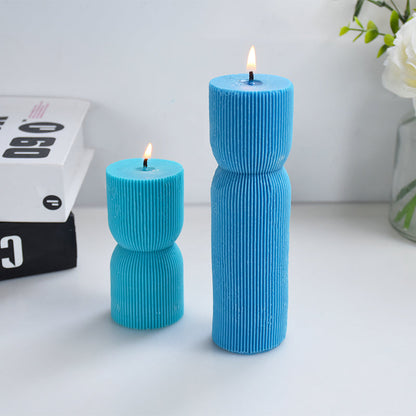 Cylindrical Aesthetic Candle Molds