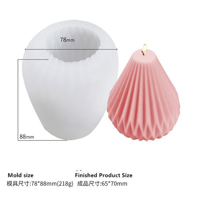 Cylindrical Aesthetic Candle Molds