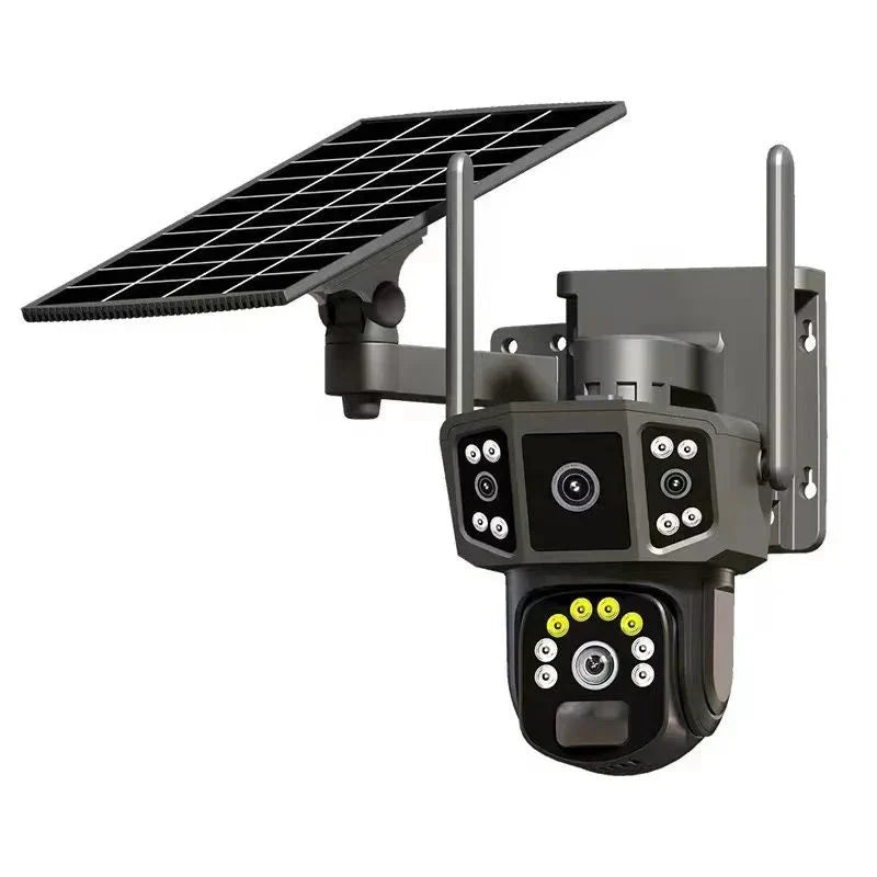 Zoom Guard: Security Camera - kit 3x1 + Free Solar panel